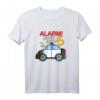 Kinder Geburtstagsshirt 5 Jahre Polizei Auto mit Aufschrift 'Alarm, ich bin schon Fünf'  Perfekt für Polizei-Themenparty, Kindergarten & Schule
