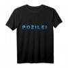 Pozilei statt Polizei T-Shirt  Lustiges Geburtstagsgeschenk zum HapBunny für Männer