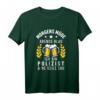 Morgens Müde Abends Blau Ich bin Polizist T-Shirt - Lustiges Polizeidesign für Polizisten, Kollegen & Chefs als Geschenk zum Geburtstag, Jobwechsel oder Abschied