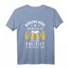 Morgens Müde Abends Blau Ich bin Polizist T-Shirt - Lustiges Polizeidesign für Polizisten, Kollegen & Chefs als Geschenk zum Geburtstag, Jobwechsel oder Abschied