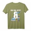 Kinder 8. Geburtstag Polizei T-Shirt - Süßes Geschenk für 8-Jährige, Jungen und Mädchen, mit Polizei, Polizeihunden & Autos