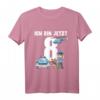 Kinder 8. Geburtstag Polizei T-Shirt - Süßes Geschenk für 8-Jährige, Jungen und Mädchen, mit Polizei, Polizeihunden & Autos