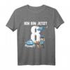 Kinder 8. Geburtstag Polizei T-Shirt - Süßes Geschenk für 8-Jährige, Jungen und Mädchen, mit Polizei, Polizeihunden & Autos