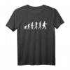 Briefträger Evolution Postbote Paketpostbote Zusteller T-Shirt  Perfektes Geschenk für Postboten & Zusteller im Beruf