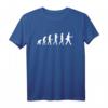 Briefträger Evolution Postbote Paketpostbote Zusteller T-Shirt  Perfektes Geschenk für Postboten & Zusteller im Beruf