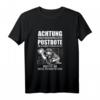 Wahnsinniger Postbote im Arbeitsrausch - Lustiges Paketdienst Zusteller Langarmshirt für Briefträger & Paketbote