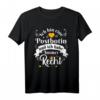 Ich Bin Eine Postbotin Immer Recht Damen T-Shirt - Lustiges personalisiertes Geschenk für Postbotinnen, ideal zu Weihnachten, Geburtstag, Ruhestand oder Muttertag