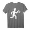 Postbote T-Shirt  Klassisch geschnitten, doppelt genähter Saum, ideales Geschenk für Briefträger und Zusteller