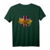 HapBunny Merchandise  Union Jack Circle Langarmshirt für Männer, Frauen, Kids & Teens