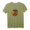 HapBunny Merchandise  Union Jack Circle Langarmshirt für Männer, Frauen, Kids & Teens