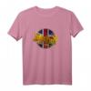 HapBunny Merchandise  Union Jack Circle Langarmshirt für Männer, Frauen, Kids & Teens