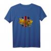HapBunny Merchandise  Union Jack Circle Langarmshirt für Männer, Frauen, Kids & Teens