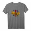 HapBunny Merchandise  Union Jack Circle Langarmshirt für Männer, Frauen, Kids & Teens