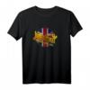 HapBunny Merchandise - Union Jack Circle Pullover Hoodie für Männer, Frauen, Kinder & Erwachsene
