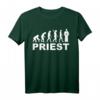 Evolution Priester T-Shirt für Pastoren und Geistliche - Klassisch geschnitten, hochwertiges Design für Kirche & Alltag
