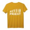Evolution Priester T-Shirt für Pastoren und Geistliche - Klassisch geschnitten, hochwertiges Design für Kirche & Alltag