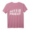Evolution Priester T-Shirt für Pastoren und Geistliche - Klassisch geschnitten, hochwertiges Design für Kirche & Alltag