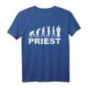Evolution Priester T-Shirt für Pastoren und Geistliche - Klassisch geschnitten, hochwertiges Design für Kirche & Alltag