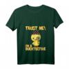 Damen Detektiv Ente Design - Vertrau mir, ich bin ein Detective T-Shirt mit V-Ausschnitt für Krimifans und Detektivliebhaberinnen