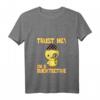 Damen Detektiv Ente Design - Vertrau mir, ich bin ein Detective T-Shirt mit V-Ausschnitt für Krimifans und Detektivliebhaberinnen