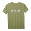 Distressed Look Schwimmen T-Shirt  Geschenk für Schwimmer zum Geburtstag oder Weihnachten