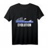 Schwimmer Evolution lustiges Motiv T-Shirt  Perfektes Geschenk zum Geburtstag oder Weihnachten für Schwimmfans aller Altersgruppen