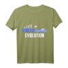 Schwimmer Evolution lustiges Motiv T-Shirt  Perfektes Geschenk zum Geburtstag oder Weihnachten für Schwimmfans aller Altersgruppen