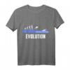 Schwimmer Evolution lustiges Motiv T-Shirt  Perfektes Geschenk zum Geburtstag oder Weihnachten für Schwimmfans aller Altersgruppen