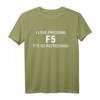 Programmierer Witz T-Shirt mit F5 Refresh - Lustiges Nerd Geschenk für Entwickler, Informatiker, Gamer & Admins