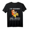 Lustiges Programmierer T-Shirt mit Mops - Perfektes Geschenk für Nerds, IT-Profis & Mops-Liebhaber zum Geburtstag oder als Humor-Accessory
