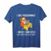 Lustiges Programmierer T-Shirt mit Mops - Perfektes Geschenk für Nerds, IT-Profis & Mops-Liebhaber zum Geburtstag oder als Humor-Accessory