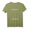 Funny HTML Web Designer Geschenk - Computer Programmierer T-Shirt für IT-Profis & Technikfans, perfekt zu Weihnachten