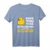 Programmierer Gummiente T-Shirt - Lustiges Debugging-Shirt für Software-Entwickler, Programmierer und Informatik-Studenten, perfektes Geschenk