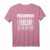 Programmierer Machen Nie Fehler! Sie Bauen Neue Features Ein T-Shirt  Perfektes Geschenk für Entwickler, Informatiker & Technikliebhaber