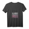 Damen Feinster Computer Programmierer Geschenk Fun T-Shirt mit V-Ausschnitt - Perfektes Geburtstags- und Nerd-Geschenk für Frauen