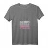 Damen Feinster Computer Programmierer Geschenk Fun T-Shirt mit V-Ausschnitt - Perfektes Geburtstags- und Nerd-Geschenk für Frauen