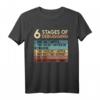 Coder Informatiker Admin 6 Stages of Debugging Programmierer T-Shirt  Originelles Geschenk für Entwickler, Systemadministratoren & Hacker