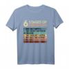 Coder Informatiker Admin 6 Stages of Debugging Programmierer T-Shirt  Originelles Geschenk für Entwickler, Systemadministratoren & Hacker