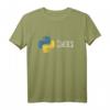 Lustiges Python-Logo Programmierer T-Shirt mit Meme  Perfektes Geschenk für Entwickler und Coding-Enthusiasten