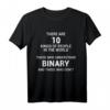 Informatik Binär System Dual System Programmierer T-Shirt  Lustiges IT Humor Design für Entwickler, Nerds & Informatiker