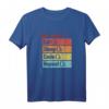 Eat Sleep Code Repeat T-Shirt für Softwareentwickler, Programmierer & IT-Profis  Lustiges Design für Entwickler, IT-Spezialisten und Web-Builder