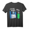 Datenträger Programmierer IT Nerd Techniker Job Beruf Lustig T-Shirt  Perfektes Geschenk für IT-Profis, Entwickler & Tech-Fans zu jedem Anlass