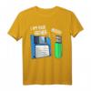 Datenträger Programmierer IT Nerd Techniker Job Beruf Lustig T-Shirt  Perfektes Geschenk für IT-Profis, Entwickler & Tech-Fans zu jedem Anlass