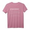 Lustiges Programmierer-Definition T-Shirt  Personalisiertes Weihnachts- & Geburtstagsgeschenk für Entwickler, Codierer & IT-Profis