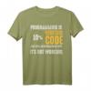 PC Programmierer Hacker Coder Entwickler T-Shirt  Humorvolles Geschenk für IT-Profis, Debugger & Software-Experten