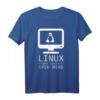 Linux open source open mind Pinguin Tux Programmierer Geek T-Shirt  Perfektes Geschenk für Entwickler & IT-Profis
