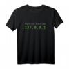 There Is No Place Like 127.0.0.1 Programmierer T-Shirt  Lustiges IT & Linux Geschenk für Nerds, Geek & Systemadministratoren