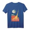 Sputnik USSR Vintage Poster T-Shirt  Sowjetisches Raumfahrt-Design für Space-Fans, Revolutionäre & Sammler