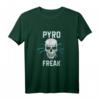 Pyro Freak Skull Feuerwerk T-Shirt  Lustiges Pyrotechniker-Shirt, Perfekt als Vatertags- oder Geburtstagsgeschenk für Feuerwerksfans und Feuerwerk-Profis