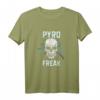 Pyro Freak Skull Feuerwerk T-Shirt  Lustiges Pyrotechniker-Shirt, Perfekt als Vatertags- oder Geburtstagsgeschenk für Feuerwerksfans und Feuerwerk-Profis